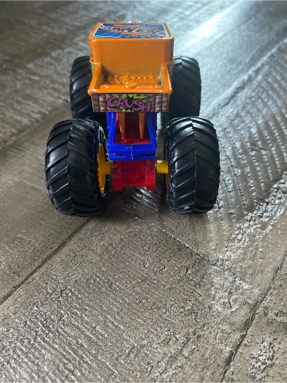 Hot Wheels Monster Jam Boom Wham Crush Truck 1:64 Scale Diecast Collectible Toy